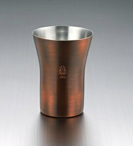 18-8�X�e�����X �����b�L�u�����Y�d�グ�^���u���[ TM-046(0233028) stainless steel copper plated bronze finish tumbler
