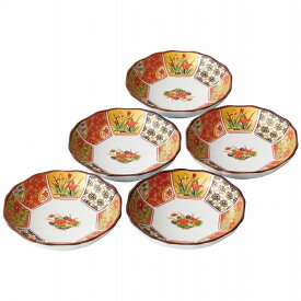 有田焼 古伊万里調金彩 取皿揃 501701(2115-017) Old Imari style gold color set plates