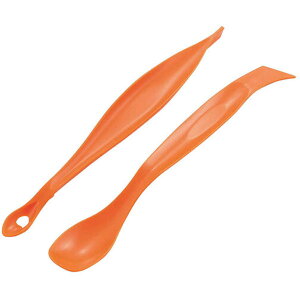 ^CK[NE(Tiger Crown) LECXv[IWfR[^[ IW ABS LEC̃JbgIW̔ނEƂ 457 Kiwi spoon orange decorator