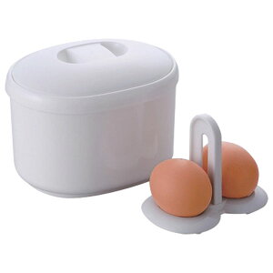 セイエイ(Seiei) 温玉ごっこ ホワイト 2個用 熱湯を注ぐだけで温泉玉子の出来上がり! 18535(00125440) Warm ball play
