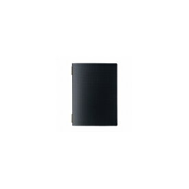 えいむ カーボンタッチメニューブック ブラック A4 GB-111(PEI5201) carbon touch menu book
