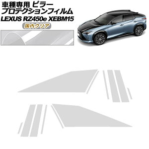 �v���e�N�V�����t�B���� �s���[ ���N�T�X RZ450e �o�[�W����L XEBM15 2023�N03���` �����N���A �����F1�Z�b�g(12��) AP-PF0155-CL02 protection film pillar
