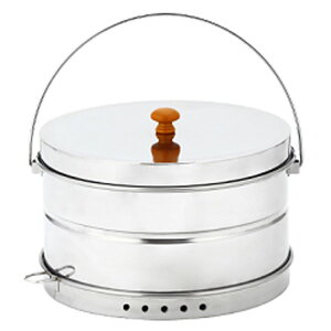 XeXX[J[ ~^ ^тɕ֗Ȏt SS-25(6566200) stainless steel smoker