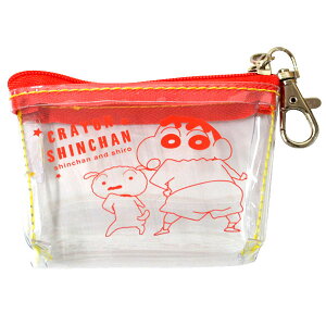 N񂿂 OpNA|[` 񂿂 g₷NA|[` KS33961(SHINCHAN) Crayon triangular clear pouch