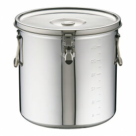 19-0電磁調理器対応スタッキング給食缶 33cm 両手 ASYG607 Stacking school lunch cans compatible with induction cookers