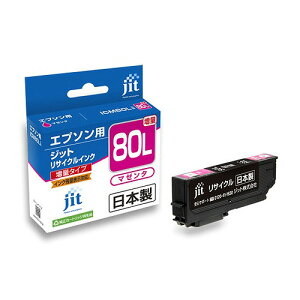 JIT �C���N�J�[�g���b�W �}�[���^ ICM80L�Ή� JIT-E80ML(34479) ink cartridge