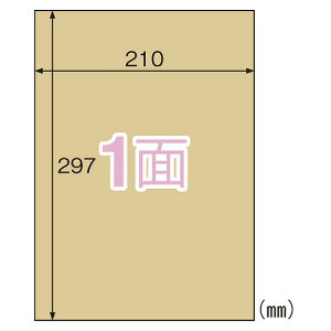 �q�T�S �N���t�g�����x�����C�g ���C�g�u���E�� A4 �S�� OPC862(38812) kraft paper label light