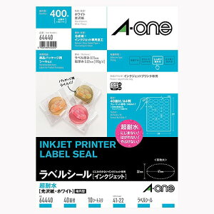 G[(A-one) xV[ CNWFbg A4 ϐ 40 ȉ~^ 64440(42363) label sticker inkjet