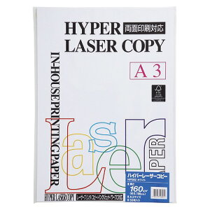 �ɓ��� �n�C�p�[ �z���C�g A3 160g �����F1�p�b�N(50��) HP202(32340) hyper