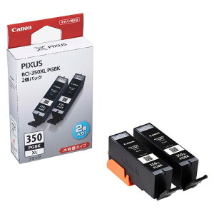 �L���m�� �C���N�^���N �u���b�N ��e�� �����F1�p�b�N(2��) BCI-350XLPGBK2P(16377) ink tank