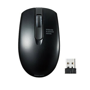 TTvC(Sanwa Supply) CX IR LED}EX MA-WIR132BK(43595) Wireless Mouse