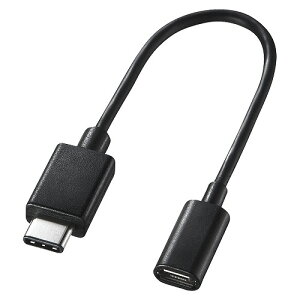 TTvC(Sanwa Supply) USB2.0 }CNϊA_v^P[u AD-USB25CMCB(36648) micro conversion adapter cable