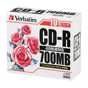 o[xC^(Verbatim) CD-R P-Cyanine f[^p SR80PP10(54318)
