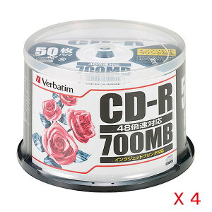 o[xC^(Verbatim) CD-R F1Zbg(50×4) SR80PP50C(60778)