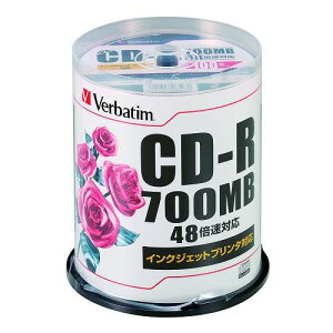 o[xC^(Verbatim) PCf[^p CD-R 48{ SR80PP100(11893) for data