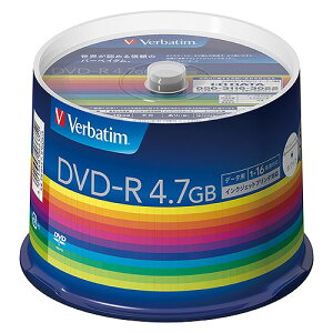 o[xC^(Verbatim) PCf[^p DVD-R DHR47JP50V3(11898) for data
