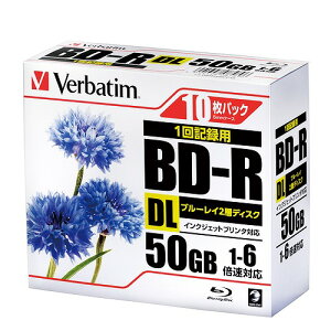 o[xC^(Verbatim) f[^pBD-R vP[X F1(10P) DBR50RPP10(49764) for data