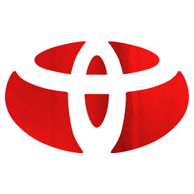 エンブレムステッカー クローム調 トヨタ汎用タイプ フロント/リアどちらかに使用可能 選べる20カラー AP-CRM892