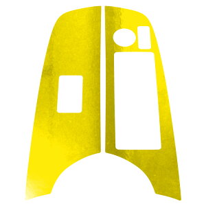 ドアスイッチステッカー クローム調 フロント用 トヨタ シエンタ/シエンタハイブリッド 170系 2015年07月〜 選べる20カラー 入数:1セット(2枚) AP-CRM3963