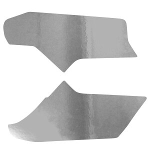 コンソールサイドパネルステッカー クローム調 ホンダ シビック FL1/FL4 タイプR不可 2021年09月〜 選べる20カラー 入数:1セット(2枚) AP-CRM4366 Console side panel sticker