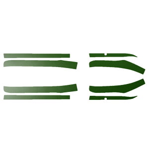 �T�C�h�h�A�X�e�b�v�X�e�b�J�[ �g���^ �����X KSP210 PA/PH10,15 2020�N02���` �}�b�g�� �F�O���[�v2 �����F1�Z�b�g(8��) AP-PF2CFMT0057 Side step sticker