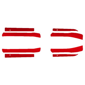 TChhAXebvXebJ[ g^ vEX ZVW50,51,55  2018N12`2022N12 }bgN[ Iׂ20J[ F1Zbg(8) AP-PF2MTCR0073 Side step sticker