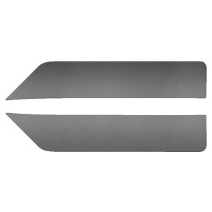 サイドドアステップステッカー ホンダ N-BOX JF1,JF2 2011年12月〜2017年08月 マットクローム調 選べる20カラー 入数:1セット(2枚) AP-PF2MTCR0097 Side step sticker