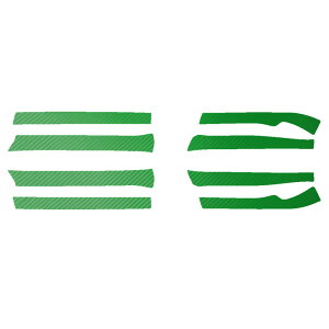 TChhAXebvXebJ[ g^ ANA NHP10 GRp 2018N04`2021N06 J[{ Iׂ20J[ F1Zbg(8) AP-PF2CF0128 Side step sticker