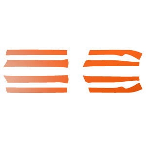 TChhAXebvXebJ[ g^ ANA NHP10 GRp 2018N04`2021N06 }bg FO[v1 F1Zbg(8) AP-PF2CFMT0128 Side step sticker