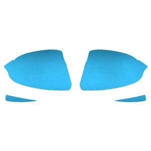 ドアミラーステッカー トヨタ ノア/ヴォクシー/エスクァイア 80系 2014年01月〜2021年12月 マットクローム調 選べる20カラー 入数:1セット(左右) AP-PF2MTCR0141 Door mirror sticker