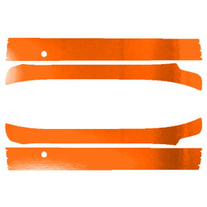 サイドドアステップステッカー トヨタ ノア/ヴォクシー/エスクァイア 80系 2014年01月〜 クローム調 選べる20カラー 入数:1セット(4枚) AP-PF2CRM0143 Side step sticker