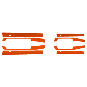 �T�C�h�h�A�X�e�b�v�X�e�b�J�[ ���N�T�X ES300h AXZH10,11 2018�N10���` �}�b�g�N���[���� �I�ׂ�20�J���[ �����F1�Z�b�g(8��) AP-PF2MTCR0167 Side step sticker