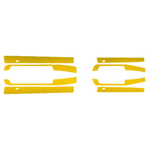 TChhAXebvXebJ[ NTX ES300h AXZH10,11 2018N10` }bgN[ Iׂ20J[ F1Zbg(8) AP-PF2MTCR0167 Side step sticker