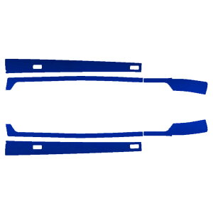 �T�C�h�h�A�X�e�b�v�X�e�b�J�[ ���N�T�X LC500 �R���o�[�`�u�� URZ100 2020�N07���` �}�b�g�N���[���� �I�ׂ�20�J���[ �����F1�Z�b�g(6��) AP-PF2MTCR0176 Side step sticker
