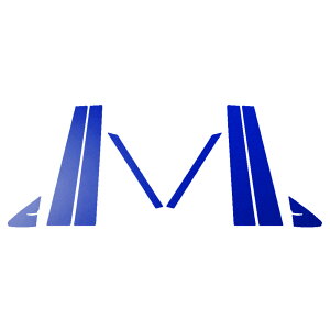 s[XebJ[ NTX LS500/LS500h VXFA50,55/GVF50,55  2020N11` }bg FO[v2 F1Zbg(8) AP-PF2CFMT0184 Pillar sticker