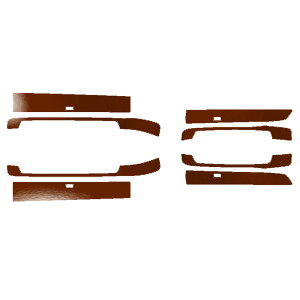 TChhAXebvXebJ[ NTX LS500/LS500h VXFA/GVF50,55  2020N11` N[ Iׂ20J[ F1Zbg(8) AP-PF2CRM0186 Side step sticker