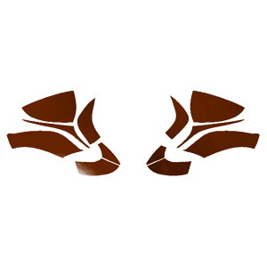 hA~[XebJ[ NTX RC300/RC300h/RC350 C10n  2018N10` N[ Iׂ20J[ F1Zbg(E) AP-PF2CRM0207 Door mirror sticker