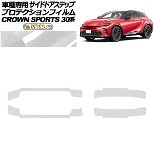 �v���e�N�V�����t�B���� �T�C�h�h�A�X�e�b�v �g���^ �N���E���X�|�[�c AZSH36/AZSH37 2023�N11���` �����N���A �����F1�Z�b�g(4��) AP-PF0218-CL02 Protection film side door step