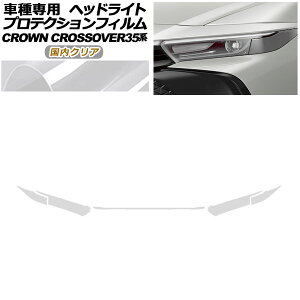�v���e�N�V�����t�B���� �w�b�h���C�g �g���^ �N���E���N���X�I�[�o�[ AZSH35/TZSH35 2022�N09���` �����N���A �����F1�Z�b�g(���E) AP-PFHL0081-CL02 protection film headlights