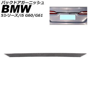 �o�b�N�h�A�K�[�j�b�V�� BMW i5 G60/G61 2023�N05���` �u���b�N�J�[�{�� �J�[�{���t�@�C�o�[ Back door garnish