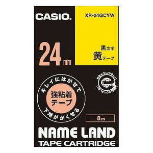 CASIO(JVI) l[he[v LCɂ͂ĉnB鋭Se[v XR-24GCYW(36094) nameland tape