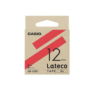 CASIO(JVI) eRe[v  12mm XB-12RD(42439) lateco tape