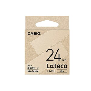 CASIO(�J�V�I) ���e�R�e�[�v ������/������ 24mm XB-24MX(36872) lateco tape