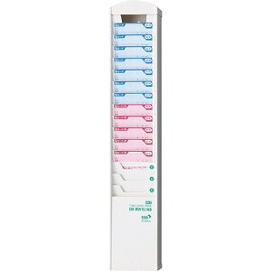 マックス タイムカードラック 抗菌タイプ ER-RW15/AB(42730) time card rack