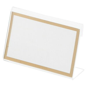 �N���E�� L�^�J�[�h�� �A�N������ CR-KD800-T(06101) shaped card stand