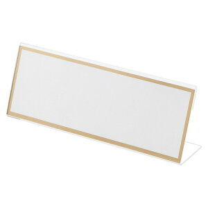 �N���E�� L�^�J�[�h�� �A�N������ CR-KD180-T(06106) shaped card stand