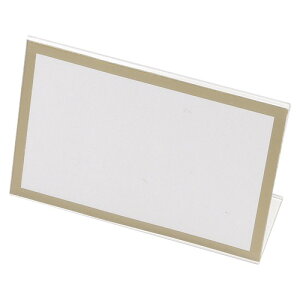 �N���E�� L�^�J�[�h�� PET�� CR-KD80P-T(33682) shaped card stand