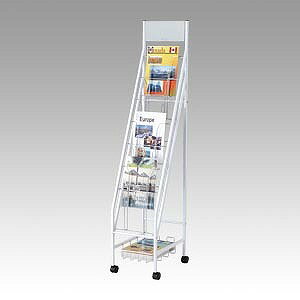 ѐ쏊(Hayashi) [JStptbgX^h  YS-42(61288) Brochure stand with storage basket