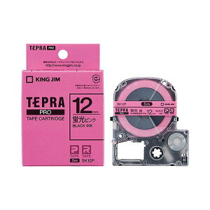 LOW(Kingjim) evPRO e[vJ[gbW sN/ SK12P(37513) Tepra Tape Cartridge