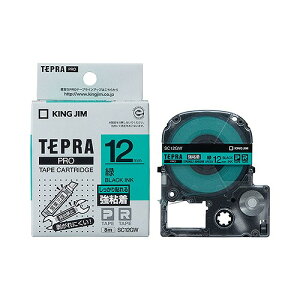 LOW(Kingjim) evPRO e[vJ[gbW / Sx SC12GW(17712) Tepra Tape Cartridge